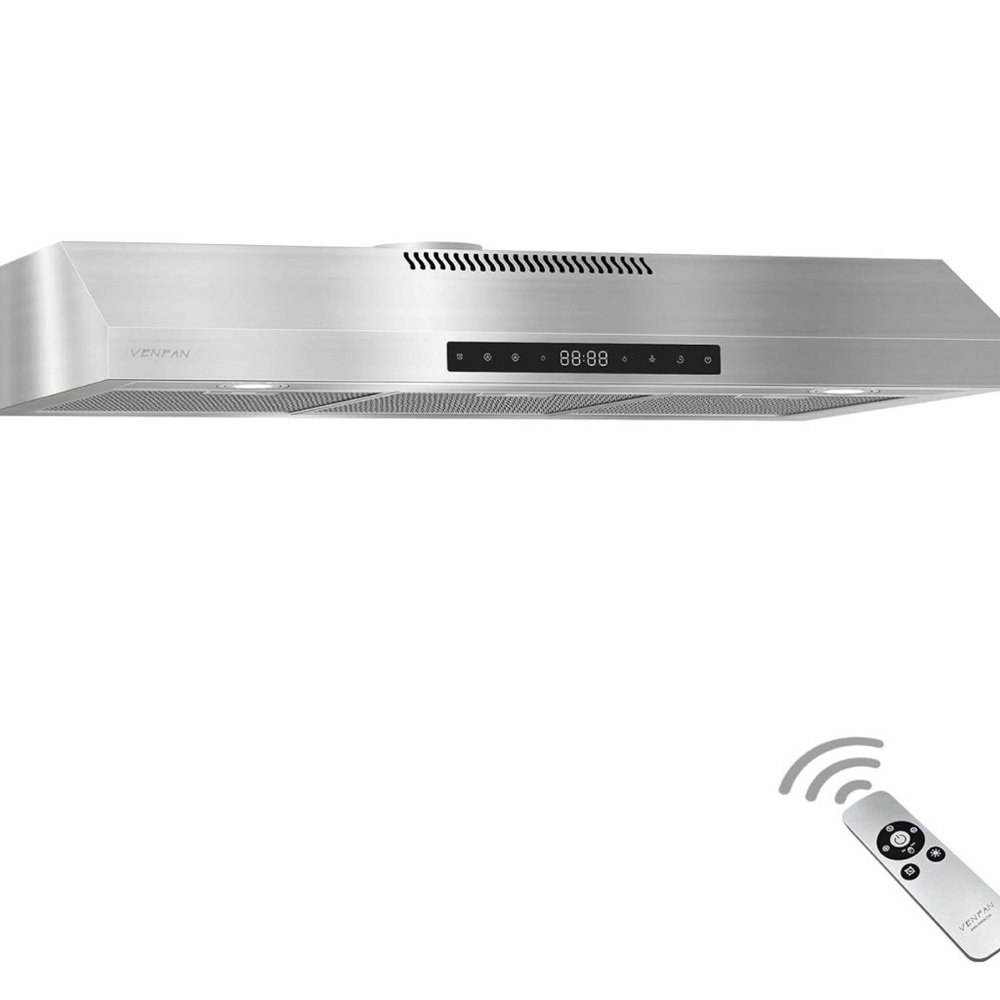 Venfan Stainless Steel Range Hood with Remote